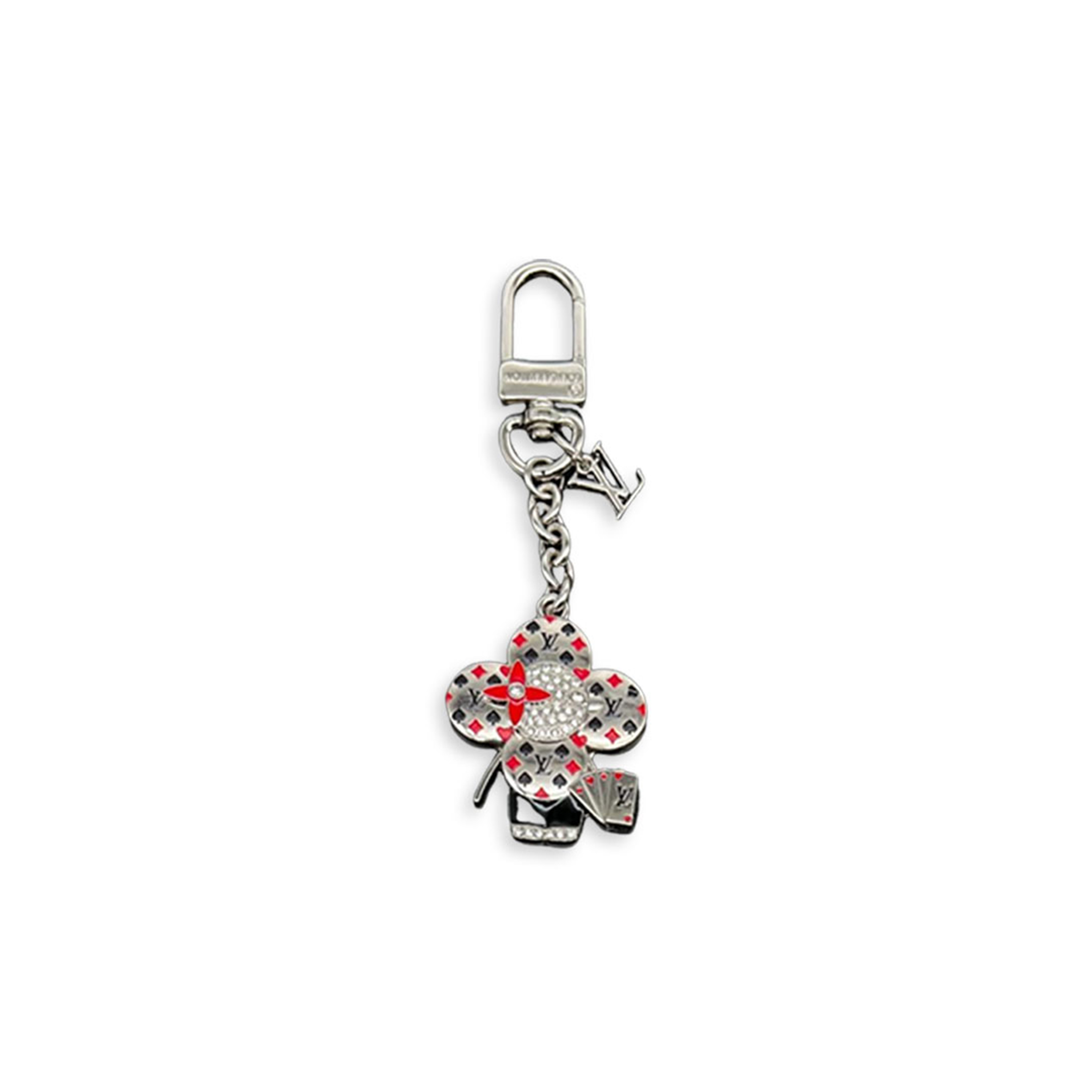 LOUIS VUITTON BAG CHARM AND KEY HOLDER